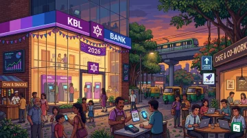 Karnataka Bank Nava Dhamaka 2026 launch event in Bengaluru showcasing nine new digital banking solutions