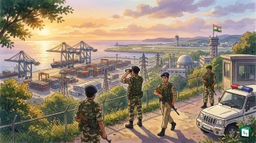 CISF personnel guarding critical infrastructure in India ahead of functional command restructuring