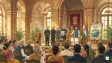 Vice President CP Radhakrishnan releasing Advantage India book by Anil K Antony