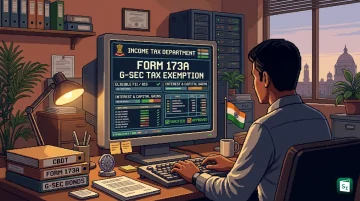 CBDT Form 173A reporting framework for tax exemption on government securities