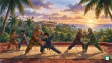 Pencak silat athletes in action with Goa stadium backdrop for Asian Championship 2027