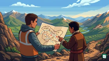 Official Ladakh map showing 28 standardised place names by Survey of India