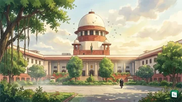 Supreme Court of India building in New Delhi with three new judges elevated in October 2026