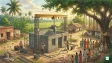 3D concrete printer building rural houses at Burripalem pilot site in Andhra Pradesh