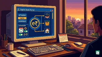 Bank of India Digital Rupee wallet showing programmable auto issuance for recurring purpose bound payments
