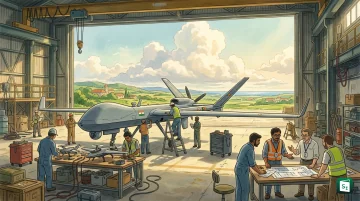 Kaal Bhairava autonomous UAV and YAMA interceptor drone under FWDA Keydef Portugal manufacturing partnership