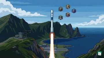 Isar Aerospace Spectrum rocket lifting off from Andoya Spaceport in Norway on its Onward and Upward mission to Low Earth Orbit