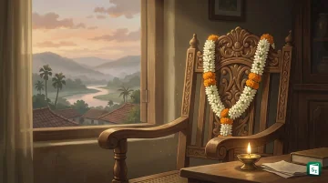 Portrait of former Andhra Pradesh Deputy Chief Minister Alla Kali Krishna Srinivas popularly known as Alla Nani