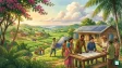 Representative illustration for International Day for South-South Cooperation showing collaboration among Global South countries under the Global Alliance theme