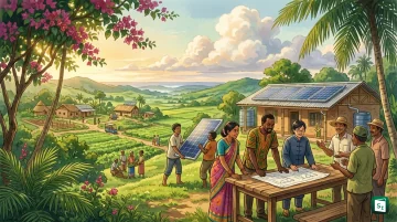 Representative illustration for International Day for South-South Cooperation showing collaboration among Global South countries under the Global Alliance theme