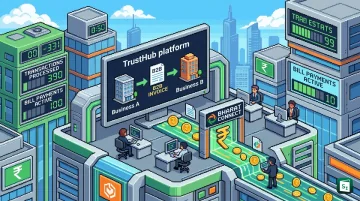 Business invoices and digital payments moving through Bharat Connect for Business on TBX TrustHub