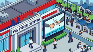 TVS Motor Company headquarters with Peyman Kargar appointed as the new Director and CEO effective January 27, 2027