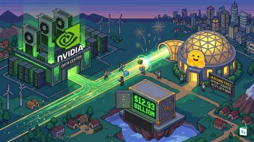 NVIDIA logo and Hugging Face platform interface representing the $12.93 billion acquisition deal